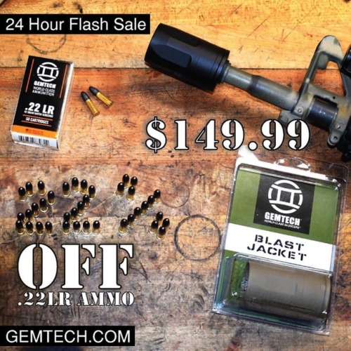 #Repost @gemtechsilencer ・・・ *24 HOUR FLASH SALE*⠀ ⠀ •This is the first time we have ever discounted