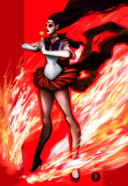 wearequartz: Sailor Mars for the ‪CDChallenge‬!