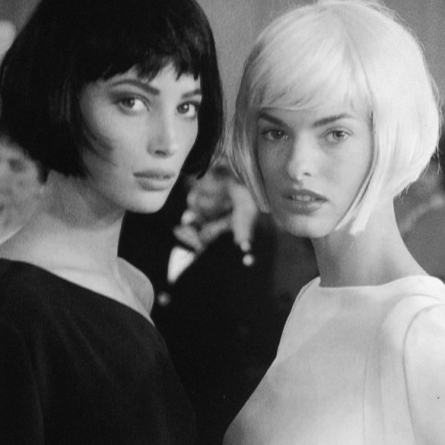 lalinda-evangelista:  Christy & Linda (90s) 