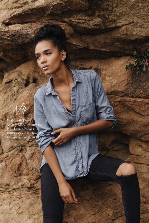 Model: Leila Hoare Agency: MSA Model Mua: Lauren Brooks Photographer: Rachard Wolf Instagram: @racha