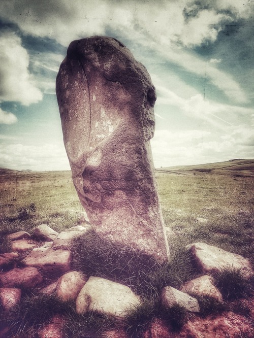 &lsquo;Horse and Foal&rsquo; Standing Stones (Former Stone Circle), Hadrian&rsquo;s Wall, Haltwhistl