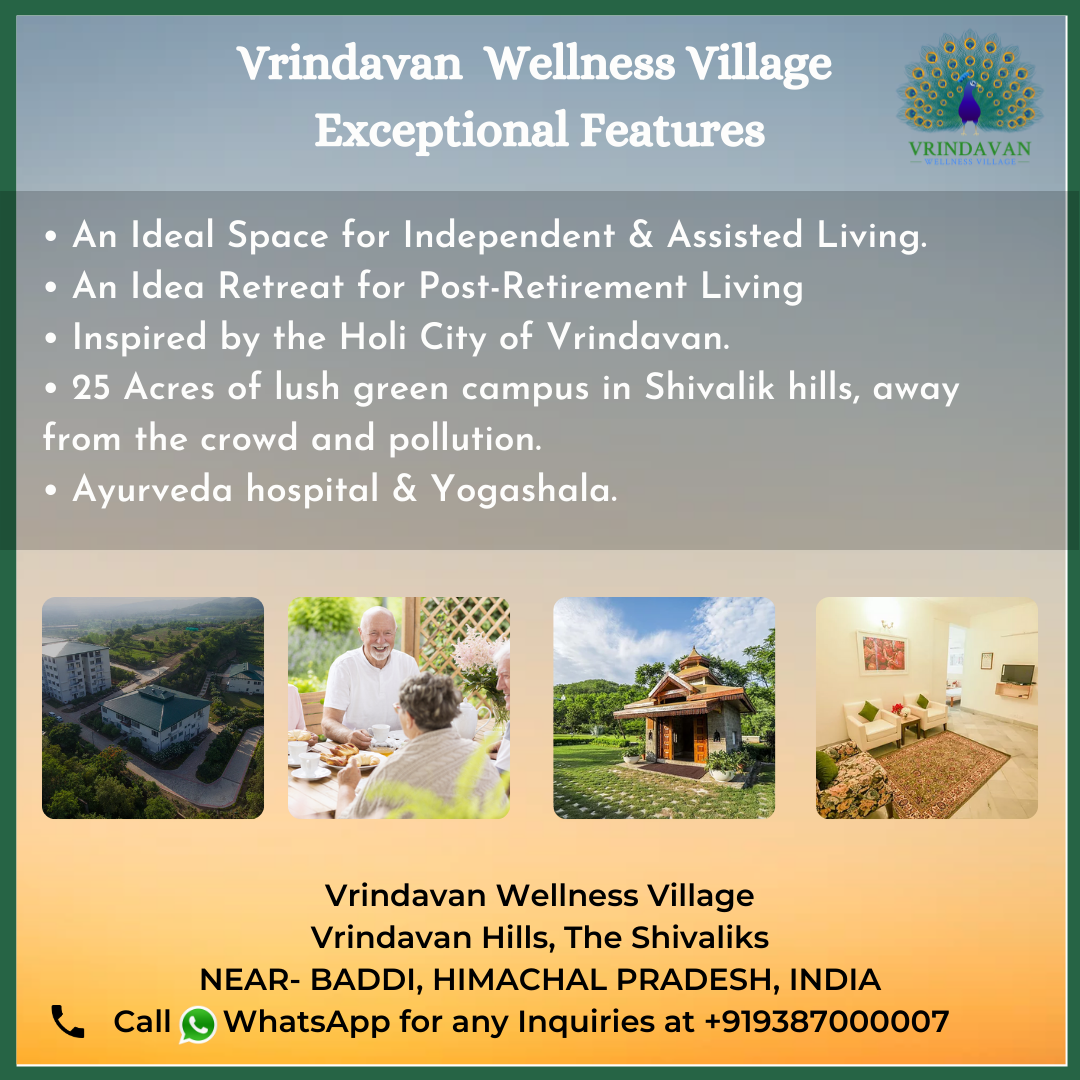 Vrindavan Wellness Village - Retirement Homes