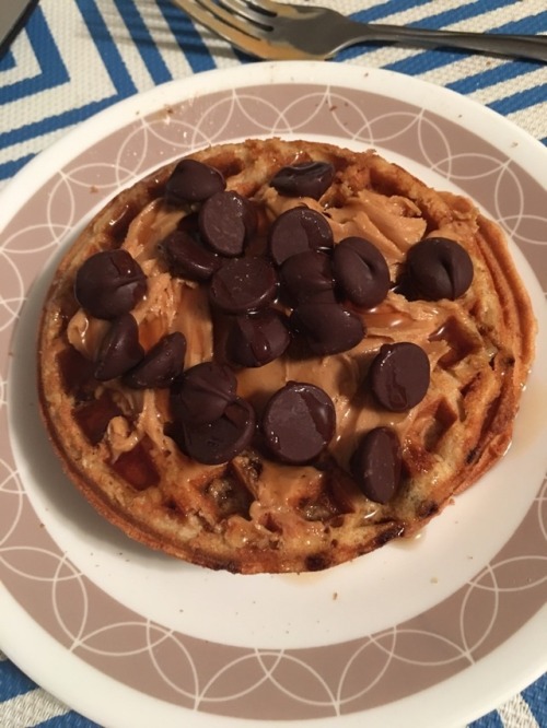 amandagenine - Protein waffles for dessert