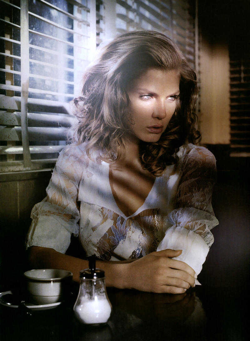 Angela Lindvall Photography by Vincent Peters Published in Vogue Italia, April 2006