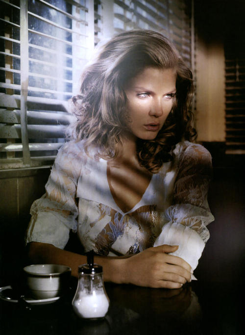 Angela Lindvall Photography by Vincent Peters Published in Vogue Italia, April 2006