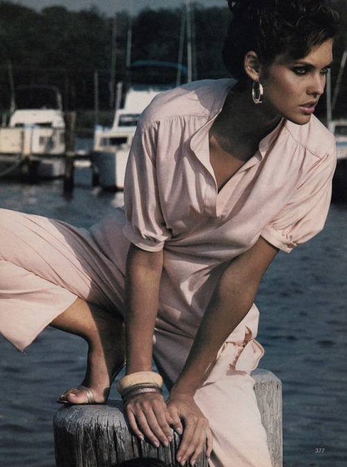 Betty Hanson pants($110) & top($76)Vogue US, November 1980Photographed by Francesco Scavullo