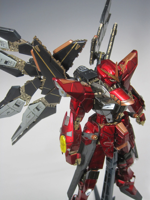 Five amazing strike freedom gundam custom otd : 1. GAT-X105B FP EX Devil de Strike Gundam Custom Bui