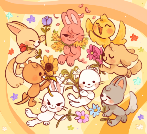Skzoo Piece I Did For A Calendar