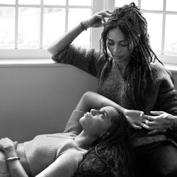 dbarraja:  Lisa Bonet & Zoë Kravitz