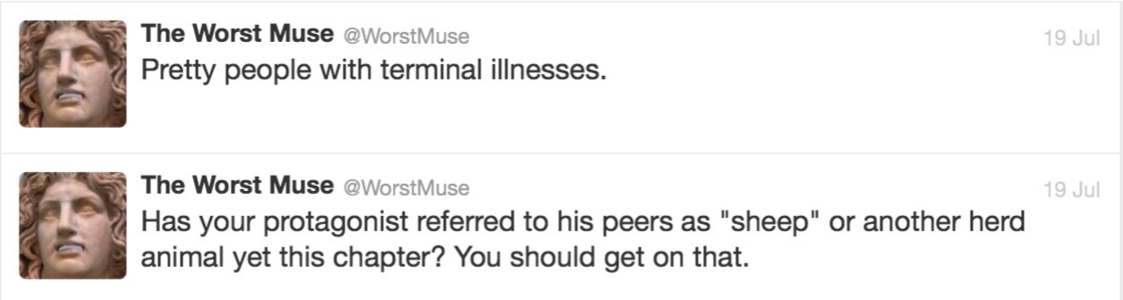 musicofthestage:  The Worst Muse hits the nail on the head with YA lit. 