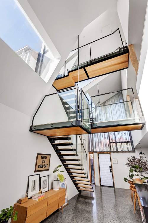 Bright and Airy Staircase