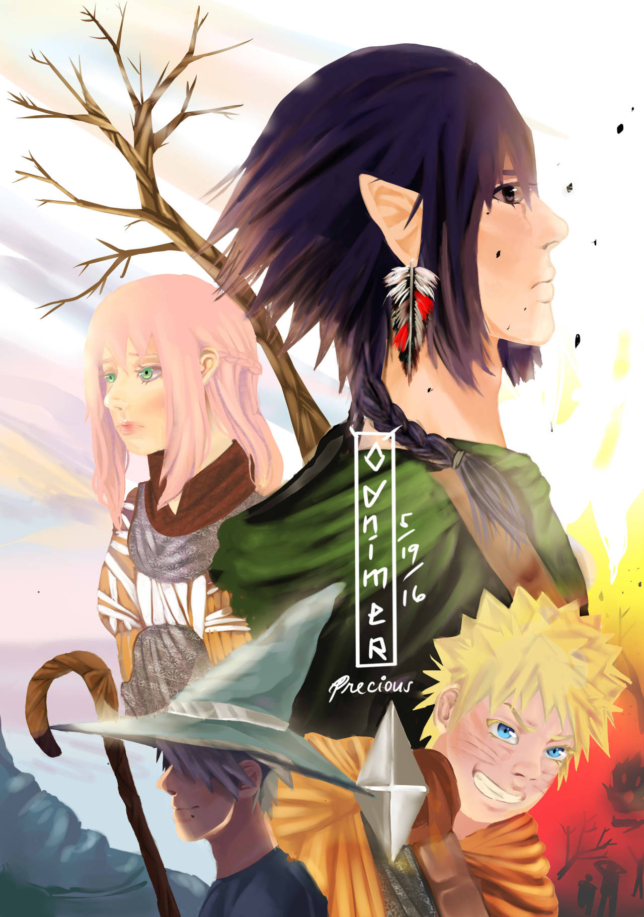 amazin-wanderlust:  Fate and PathRead my lotr sasusaku story!!! The chapters are