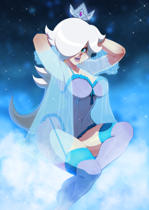 tovio-rogers:rosalina drawn up for the ‘tendo girls set on pateon  space mom <3 //////<3