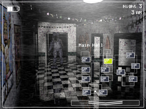 kampaisuchi:  mayadile:  I’M FUCKING LOSING M Y SHIT OVER THE FNAF 2 TRAILER AND SCREENSHOTS  He just HAD to make new foxy a clown  ok but look at Chica’s murderous yet adorable smile <3