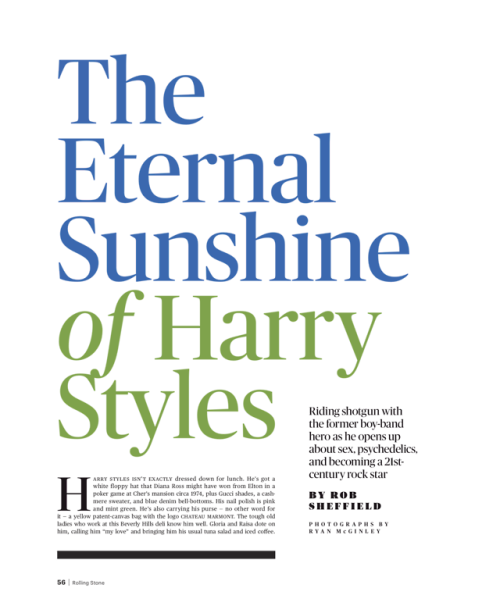 The Eternal Sunshine of Harry Styles