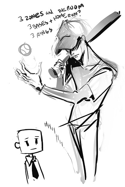 I Was Digging Through My Folders To Find Some Older Work To Show My Boss And I Found This Small Sketch