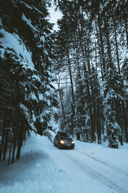 Exploring the roads of Carrabassett Valley, ME.