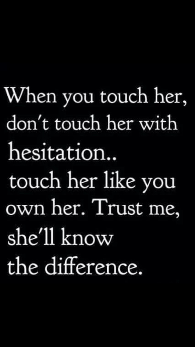 princess-227:  daddyslittlehussy:  ♥ Touch is the most intimate and powerful form