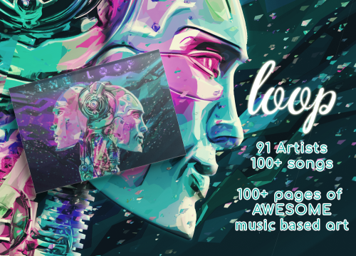 dotzines:   LOOP Volume I RELEASE!!!   This music based zine is a digital art book featuring 91 arti