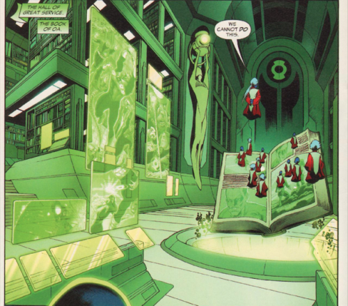 The Guardians Say The Blackest Night Is A LieGreen Lantern #21