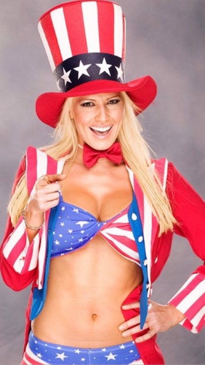 WWE Torrie Wilson! Sexy..! Ravishing..! Patriotic..!
