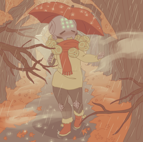 gotta reach the quota for fall themed doodles yall
