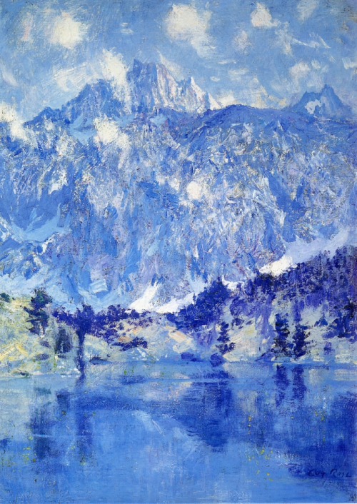 In the Sierra, Guy RoseMedium: oil,canvas