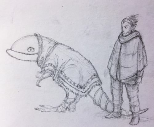 sinilakki: The Solstheim Ahemmusa and one winter blanket guar.