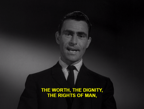 handblogfortherecentlydeceased:“The Obsolete Man,” The Twilight Zone