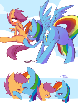 roronaluffy:  Scootaloo is cute with her