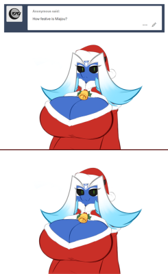 averyshadydolphin:  Festive enough for a smile