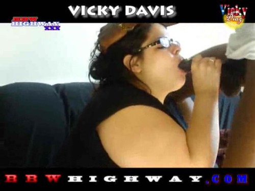 bbwhighway:  Busty Vicky Diaz on bbwhighway.com. Cock sucking cum slut queen!