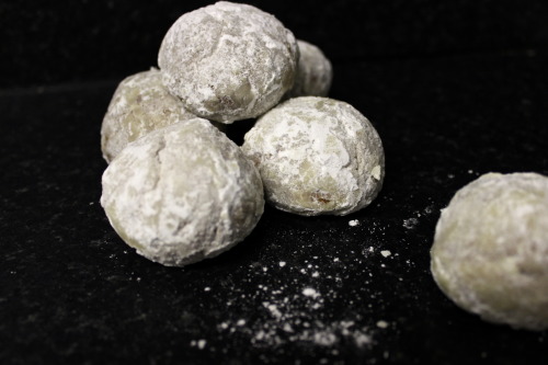 Chai-Spiced Almond Bites 115g | unsalted butter, room temperature 165g | powdered sugar, sifted 2tsp