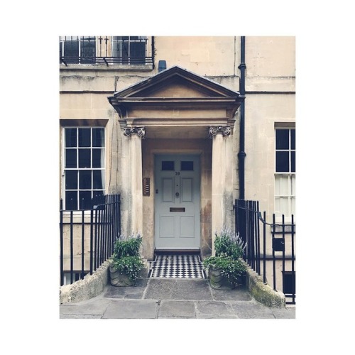 More grey…one of my favourite Brock Street front doors. (at Brock Street Bath Uk)