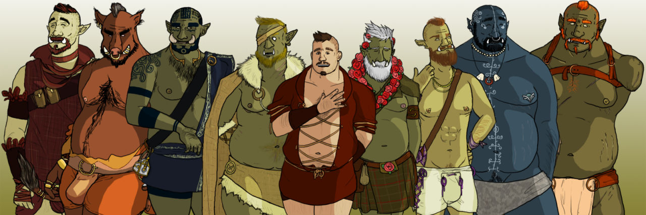orcdatingsim:  TUSKS: THE ORC DATING SIM has a new demo,”The First Three Days”!