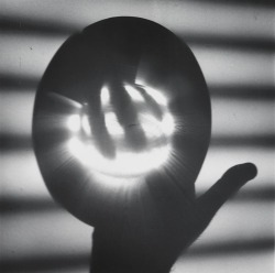 Zzzze:  Arthur Tress, The Illumination 13:8,1974 (Hand, Circle With Light At Center)