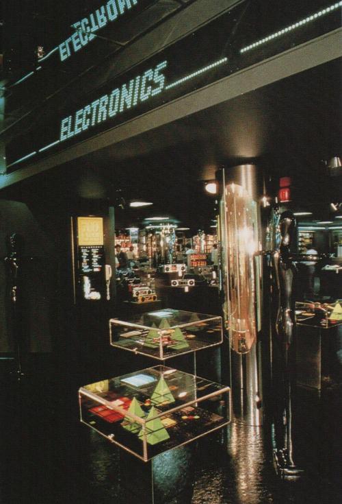 myblackpontiac: 80s department store interior. x