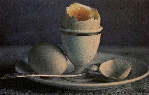 partial-boner: Wladimir Schonin Still Life with Egg, 1910