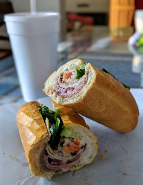 Foodmyheart:banh Mi On A Freshly Baked Loaf Source: Https://Reddit.com/R/Foodporn