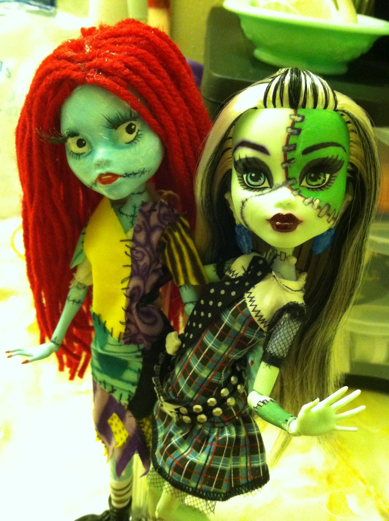 sailorbunnybunbun:  sally and frankie could totally be cousins from different realms,