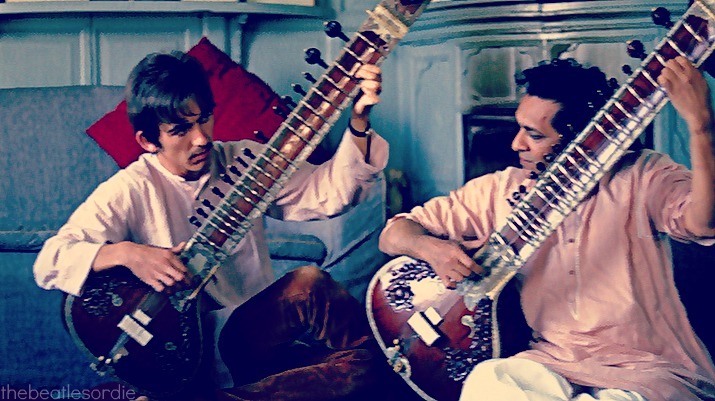 thebeatlesordie:  George Harrison was the first musician to introduce an eastern