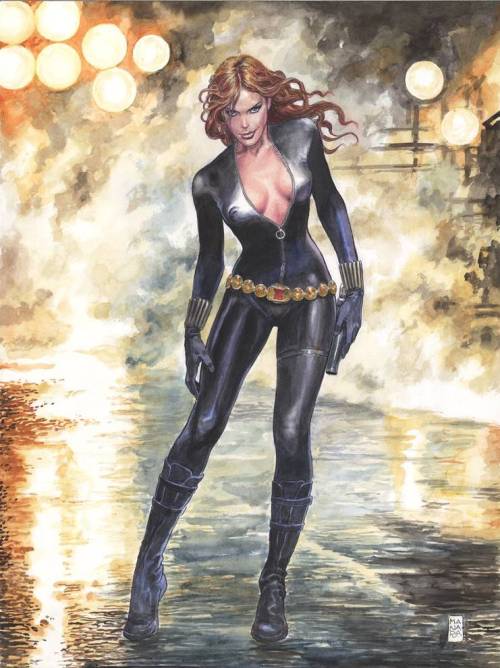 comicartistevolution:  Avert your eyes! it’s Milo Manara. 