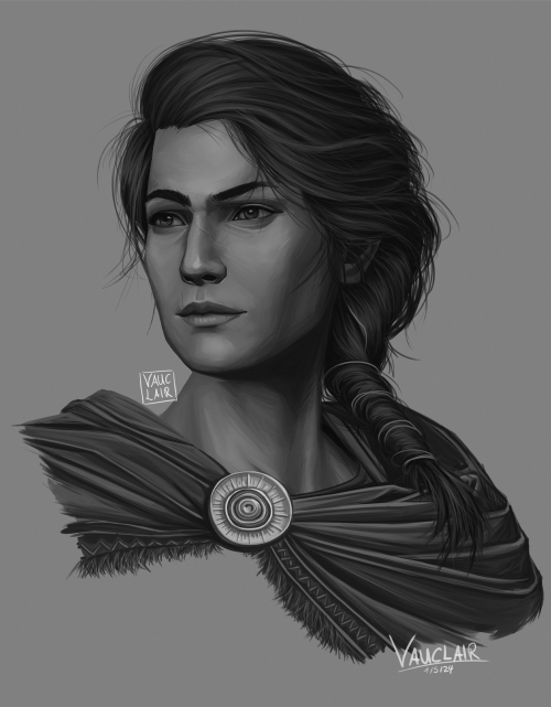 Portrait 21/30 - Kassandra (Assassin's Creed Odyssey)