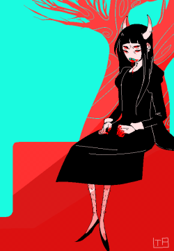 it-a: eye strain // blood (this persona is