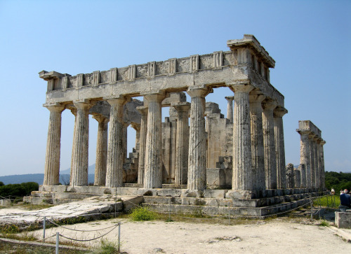 via-appia:The Temple of Aphaia/Aphea on Aegina, formerly known as the Temple of Jupiter Panhellenius