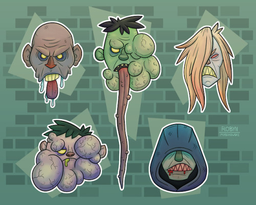 Some special infected doodles.