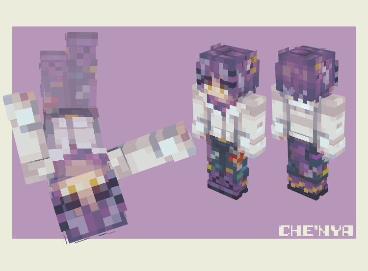 Che&#039;nya (チェーニャ) | Twisted Wonderland Minecraft Skin