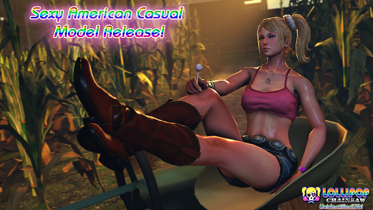 Sexy American CasualDaisy Dukes Juliet! Source Filmmaker model with bodygroups and