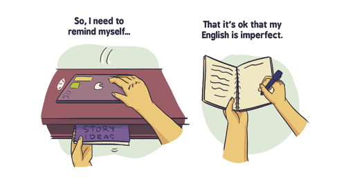 carodoodles: This comic is for you all whose English is a second language for you. &lt;3