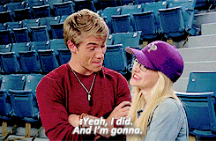 uglyandpermanent:  Josh: Okay, what was that?Maddie: What do you mean? That was, you know, you fulfilling a dream and me not getting in the way. 
